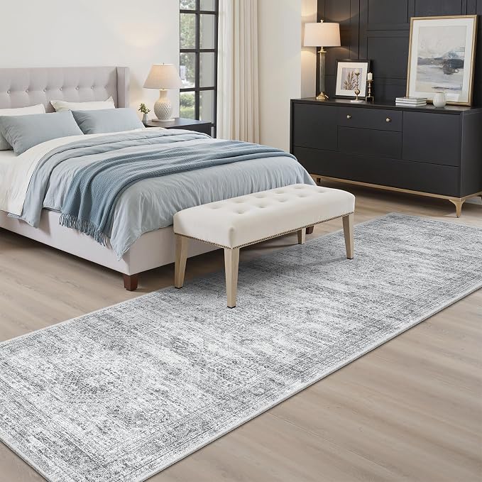 Runner Rug 2x7 Washable Non-Slip Hallway Runner Rugs - Image 3