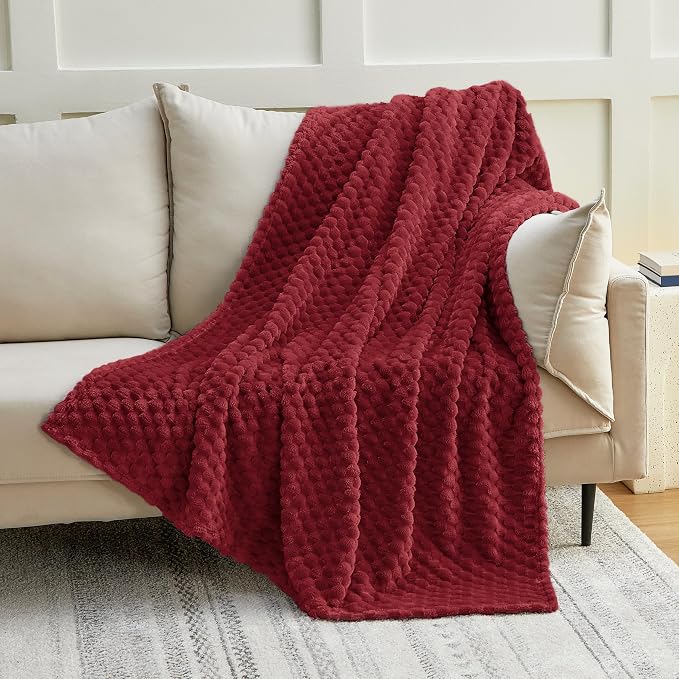 EXQ Home Fleece Throw Blanket for Couch or Bed - Image 4