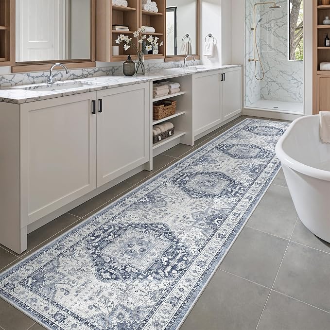 Madane Hallway Washable Runner Rug - Image 3