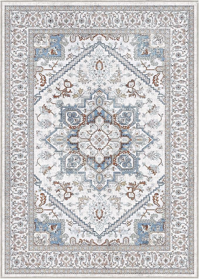 OPPODREAM Soft 10x14 Area Rugs, Neutral Washable Rugs 10x14 - Image 8