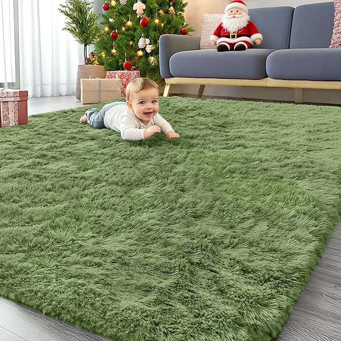 OLANLY 6x9 Machine Washable Large Area Rugs by OLANLY