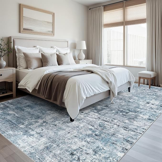 Washable Area Rug 8x12, Large Soft Rugs - Image 3