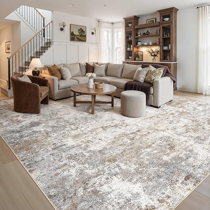 UERMEI 12x14 Area Rug Living Room Rugs - Image 4