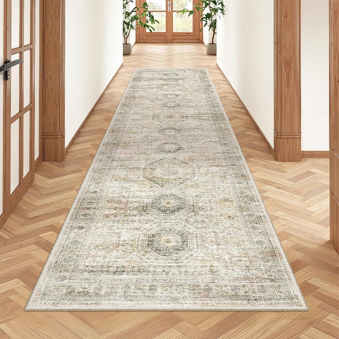 Rug Runners for Hallways Non Slip by Restydon