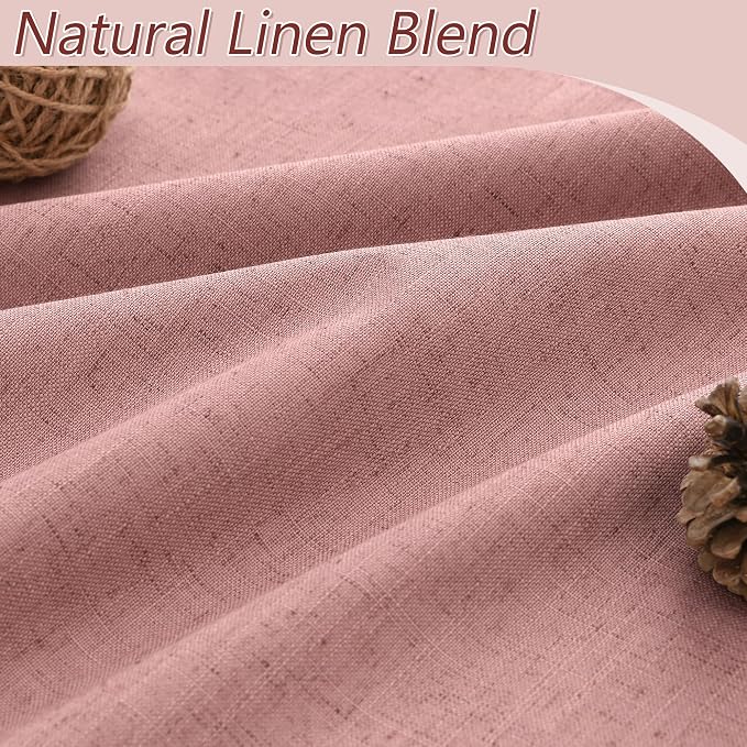 Guken 100% Blackout Curtains 102 Inch Length 2 Panels Set - Image 3