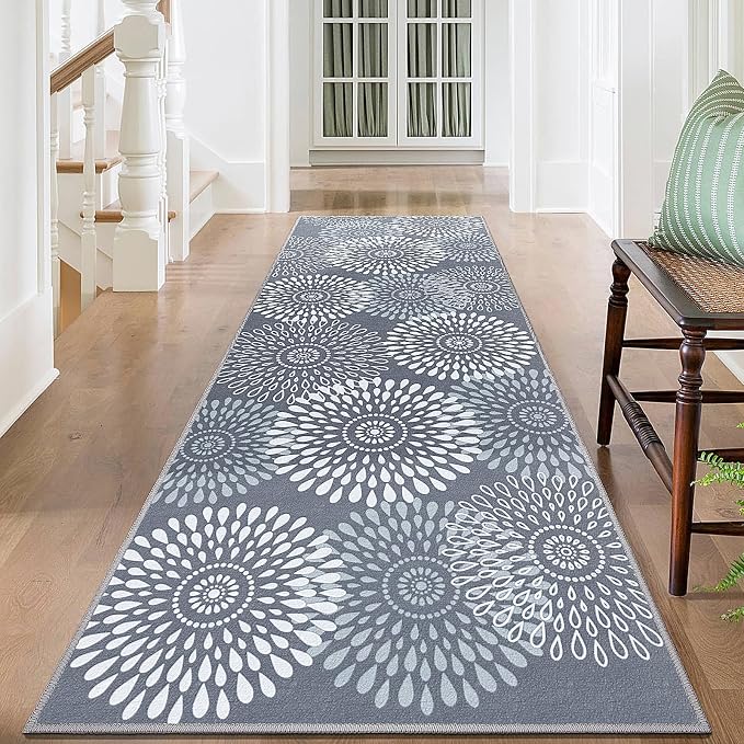 StepRite Runner Rug 2 x 6 ft, Washable Rugs, Hallway Runner Rugs, Kitchen by Bringcushiontoyourlife