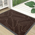 Colorxy Waterproof Doormat, Sturdy Natural Rubber Front Door Mats, Non Slip Low by Colorxy