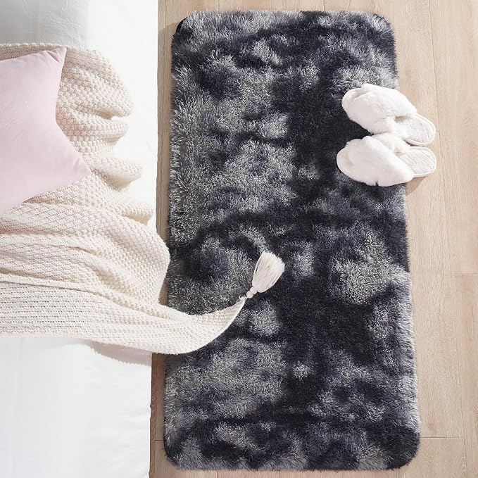 Chicrug Soft Runner Rugs for Bedroom Living Room Plush Fluffy Rug 2x4 Feet - Image 5
