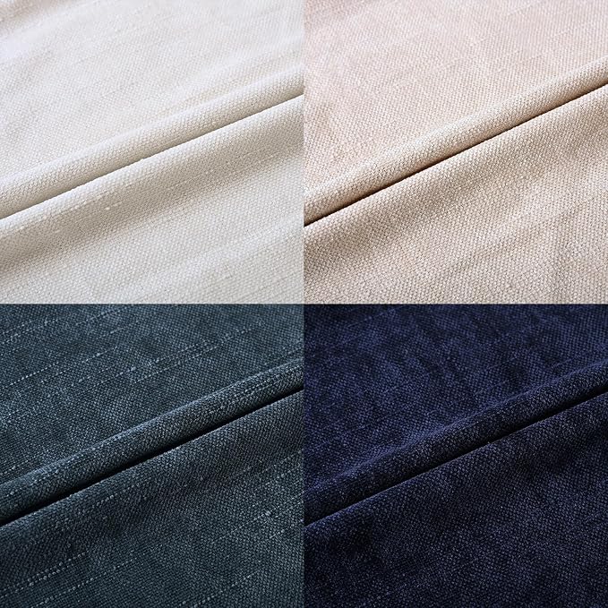 Set of 4 Soft Textured Decorative Throw Pillow Covers 20x20 Inch Cozy Farmhouse - Image 6