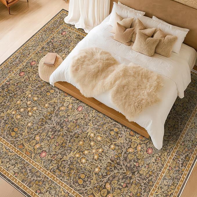 Washable 9x12 Living Room Rug - Image 3