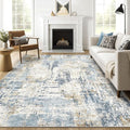 LOONGRUG 10x12 Area Rug Washable Large Neutral Modern Living Room Rug | by LOONGRUG