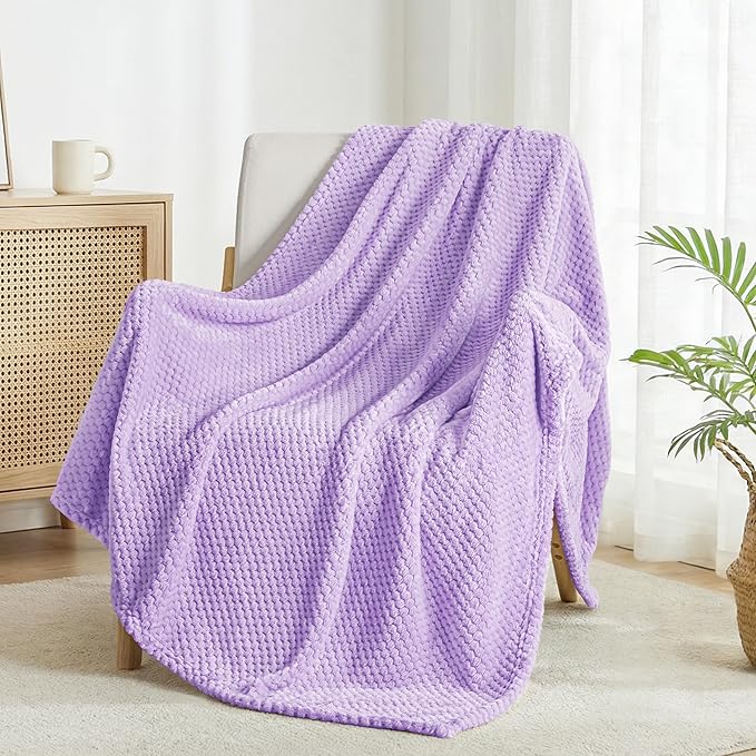 Exclusivo Mezcla Fleece Throw Blanket Extra Large, Super Soft and Warm Blankets by ExclusivoMezcla