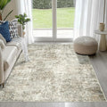 4x6 Area Rugs for Living Room Rug Washable: Abstract Rug for Dining Room by Aelenmu