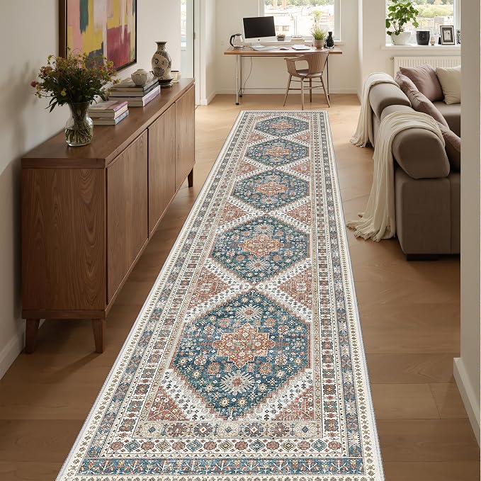 Washable Runner Rug 2.5x14, Non-Slip Long Kitchen Mats - Image 3