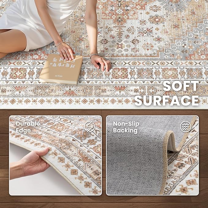 zesthome Washable Runner Rug 2.5x8 - Image 5