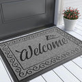 Yimobra Welcome Mat Outdoor Indoor, Waterproof Heavy Duty Front Door Mat by Yimobra