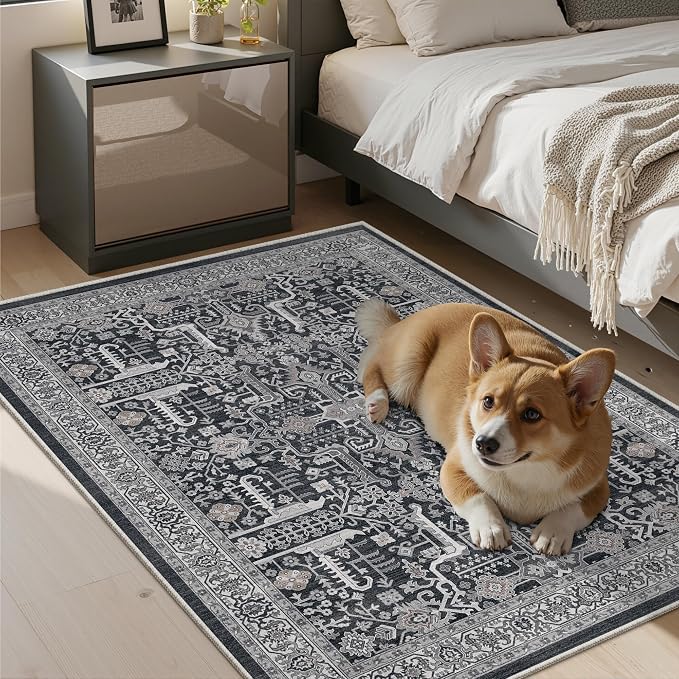 Washable 2x3 Entryway Area Rug - Image 3