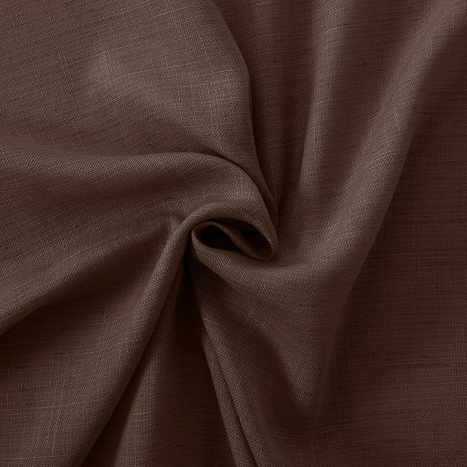 BGment Linen Curtains 54 Inch Length - Image 9