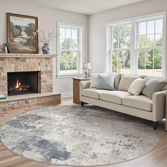 10ft Round Area Rug Living Room Rugs - Image 6
