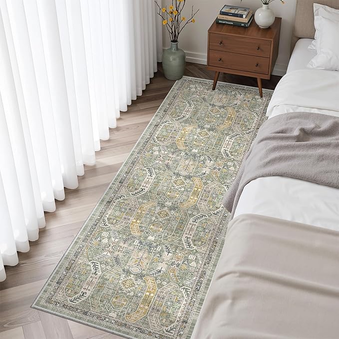 Madane Washable Runner Rug - Image 4