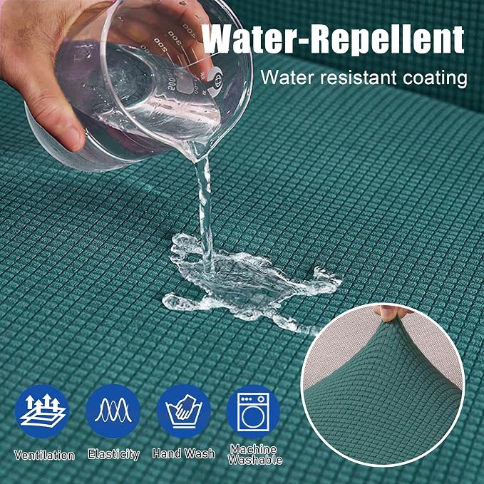 Water Resistant Stretch Sofa Seat Cushion Covers Stretch Furniture Protector - Image 3