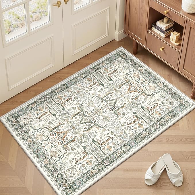 Washable 2x3 Entryway Area Rug by ComiComi