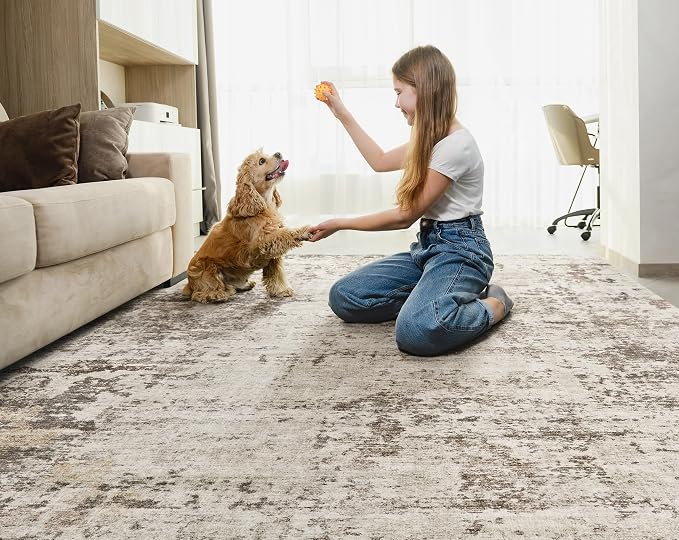 UERMEI 7x9 Area Rug Living Room Rugs - Image 8