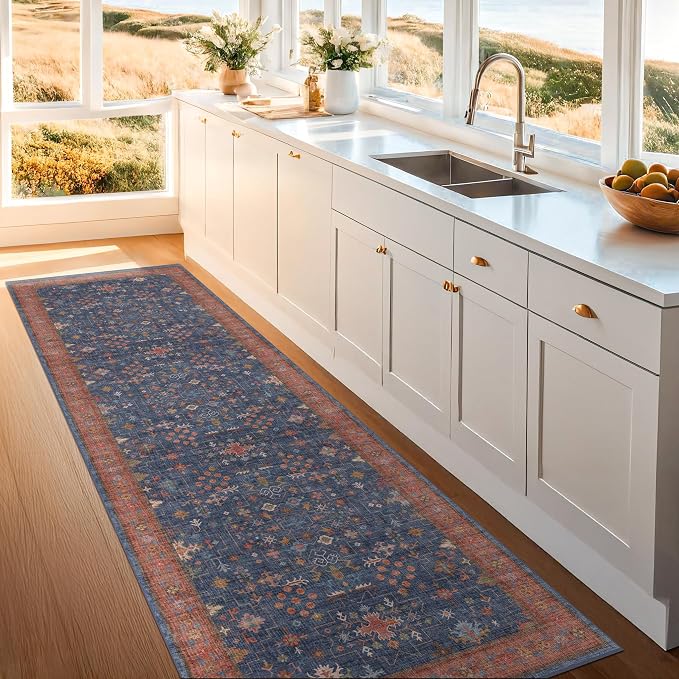 Washable 12 ft Long Runner for Hallway - Image 6