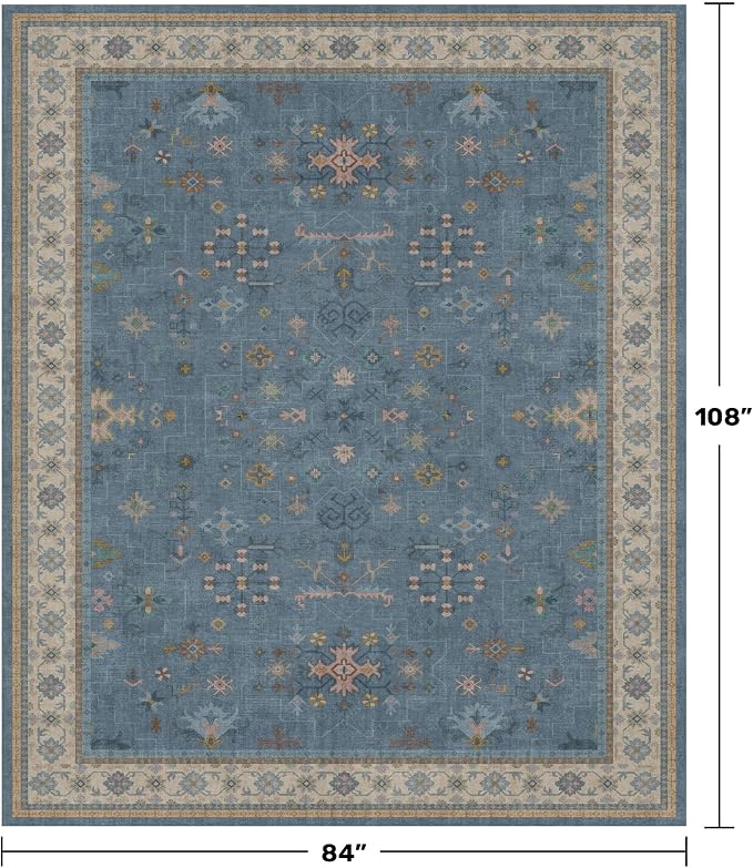 Boho 7x9 Living Room Rugs - Image 2