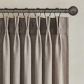 Topfinel Pinch Pleated Linen Curtains 132 Inches Long by Topfinel