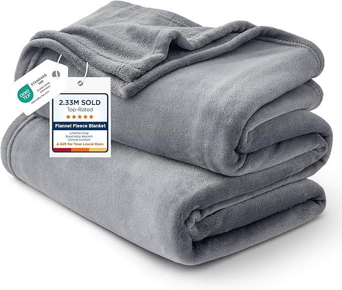 Bedsure GentleSoft Fleece King Size Blankets by BEDSURE