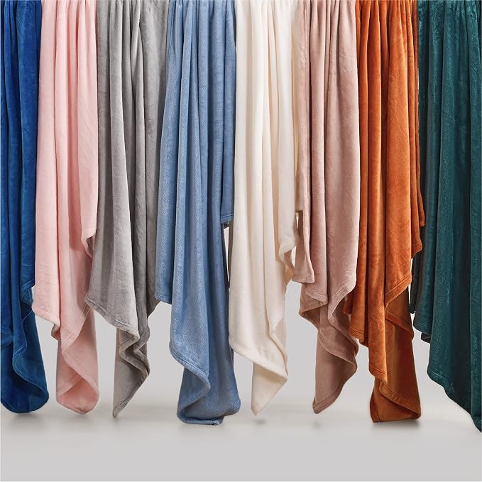 Bedsure Fleece Blanket Twin Blanket Pink - Image 6