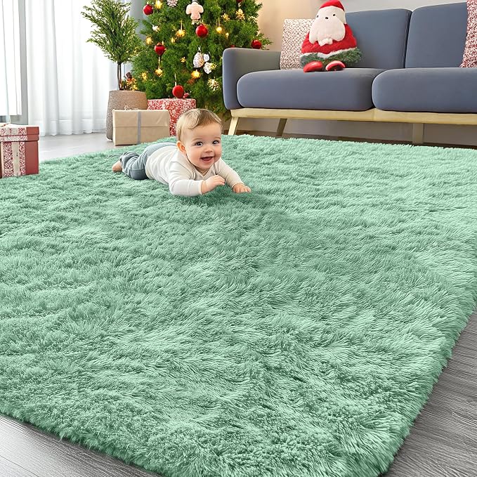 OLANLY 6x9 Machine Washable Large Area Rugs by OLANLY