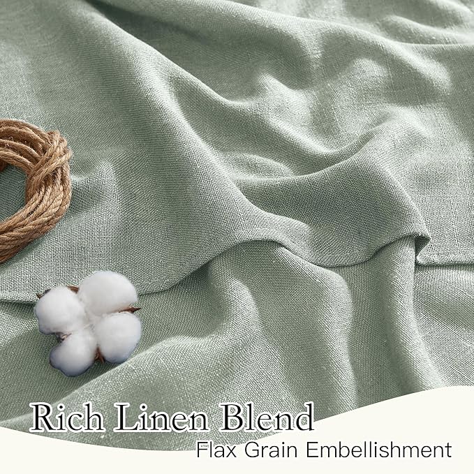 RYB HOME Semi Sheer Valances - Image 4