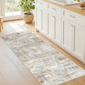2x5 Rug Runner Washable for Entryway, Soft Bathroom Rugs by Restydon