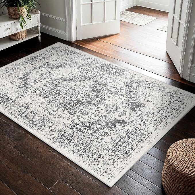 Washable 3x4 Area Rug for Entryway by EISUROM