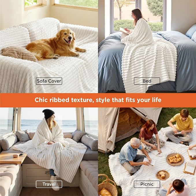 Bedsure GentleSoft Full Size Blanket - Image 4
