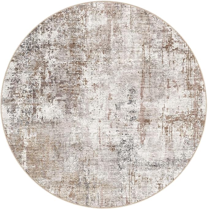 UERMEI 8ft Round Area Rug Living Room Rugs - Image 8