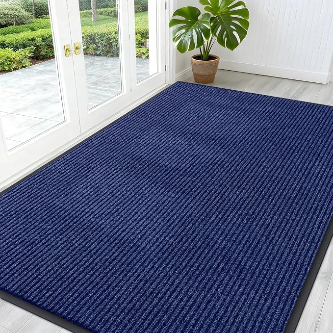 OLANLY Front Door Mat Indoor Outdoor Entrance, Waterproof Heavy Duty Doormat by OLANLY