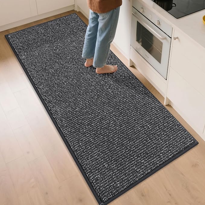 BEQHAUSE Kitchen Runner Rugs 32"x72", Non-Slip Kitchen Mats by BEQHAUSE