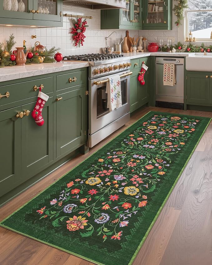 Protea Floral Rug 2.5x8 Runners - Image 3