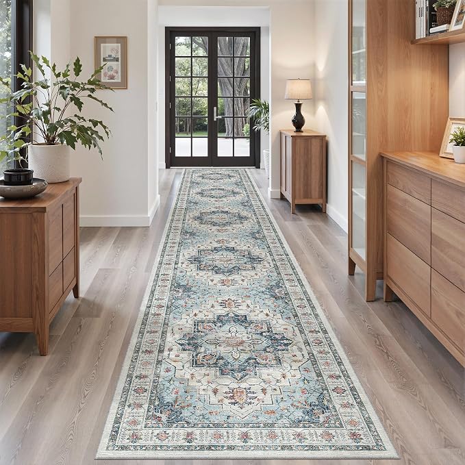 Madane Hallway Runner Rug 2'6''x16' Kitchen Runner - Image 2