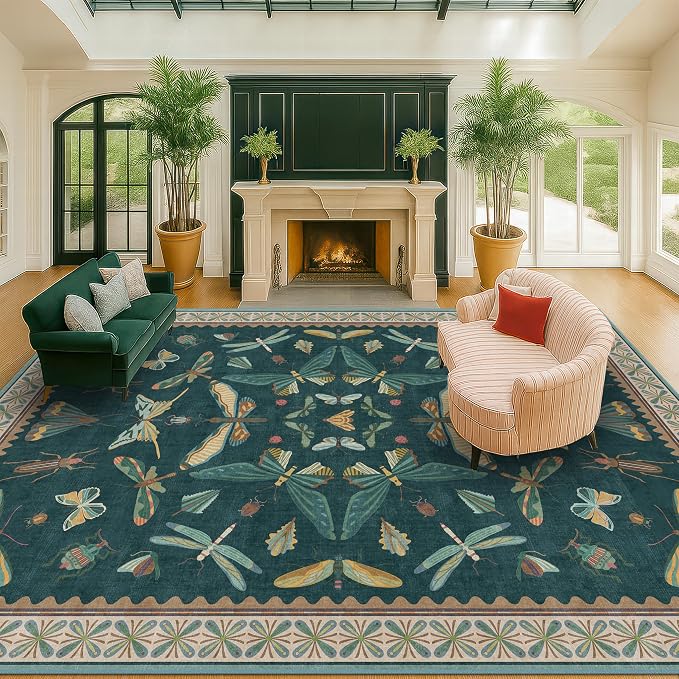 Hazo Haus 9x12 Large Living Room Rug by HazoHaus