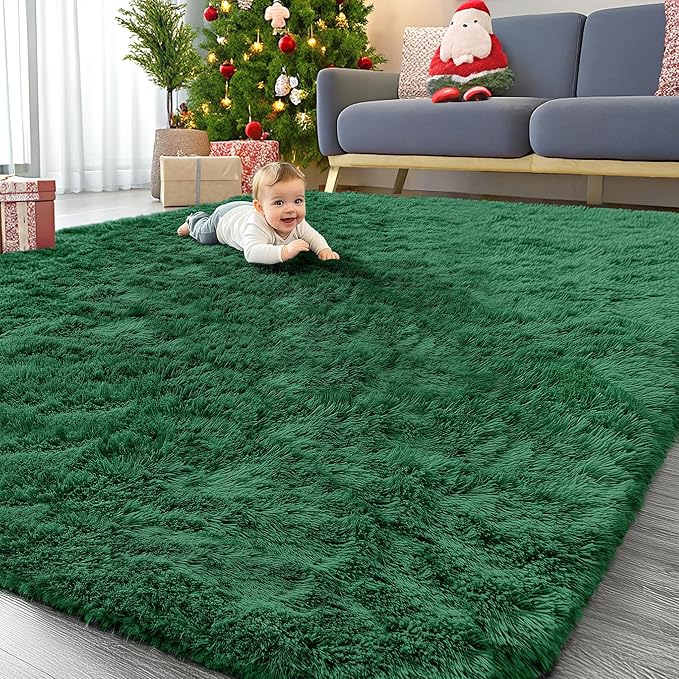 OLANLY 9x12 Machine Washable Large Area Rugs by OLANLY