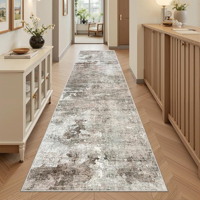 Runner Rug 2x8 Washable Non-Slip Hallway Runner Rugs - Image 2