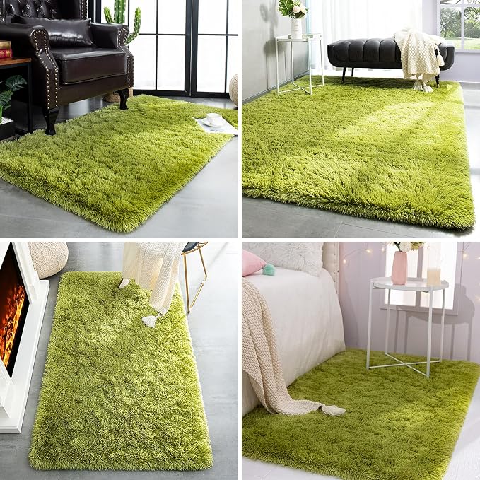TWINNIS Super Soft Shaggy Rugs Fluffy Carpets, 5x8 Feet, Indoor Modern Plush - Image 5