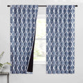 Beauoop 100% Blackout Curtains 63 Inches Long 2 Panels by Beauoop