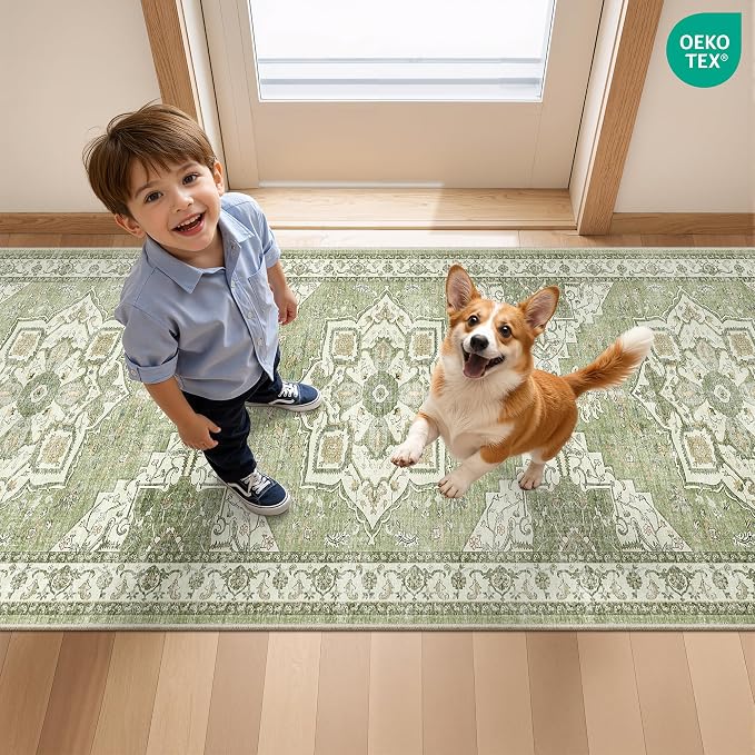 Runner Rug 2x6, Non Slip Washable Rugs - Image 9