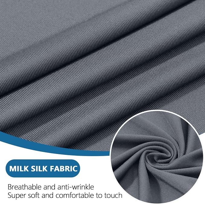 hyha Milk Silk Couch Cushion Covers, Soft Magic Sofa Covers Washable - Image 3