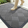 OLANLY Front Door Mat Outside Entrance 35x23, Waterproof Heavy-Duty Doormat | by OLANLY